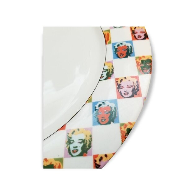 Some Like It Hot by Block Andy Warhol Marilyn‎ Monroe 10.5" Dinner Plate - Picture 2 of 4